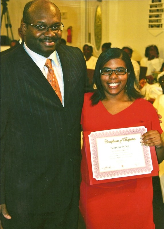 “I got baptized to grow spiritually. I felt excited to be closer to God. After I felt joyful.” -Lakeitrice De Leòn