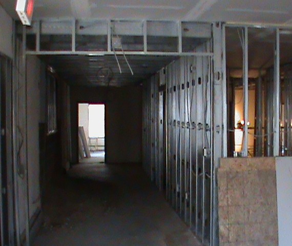 New hallway