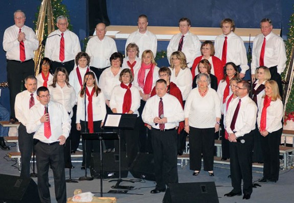 MZCC Choir ministering during one of our Christmas season services